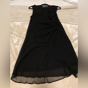 Black Sleeveless Formal Dress